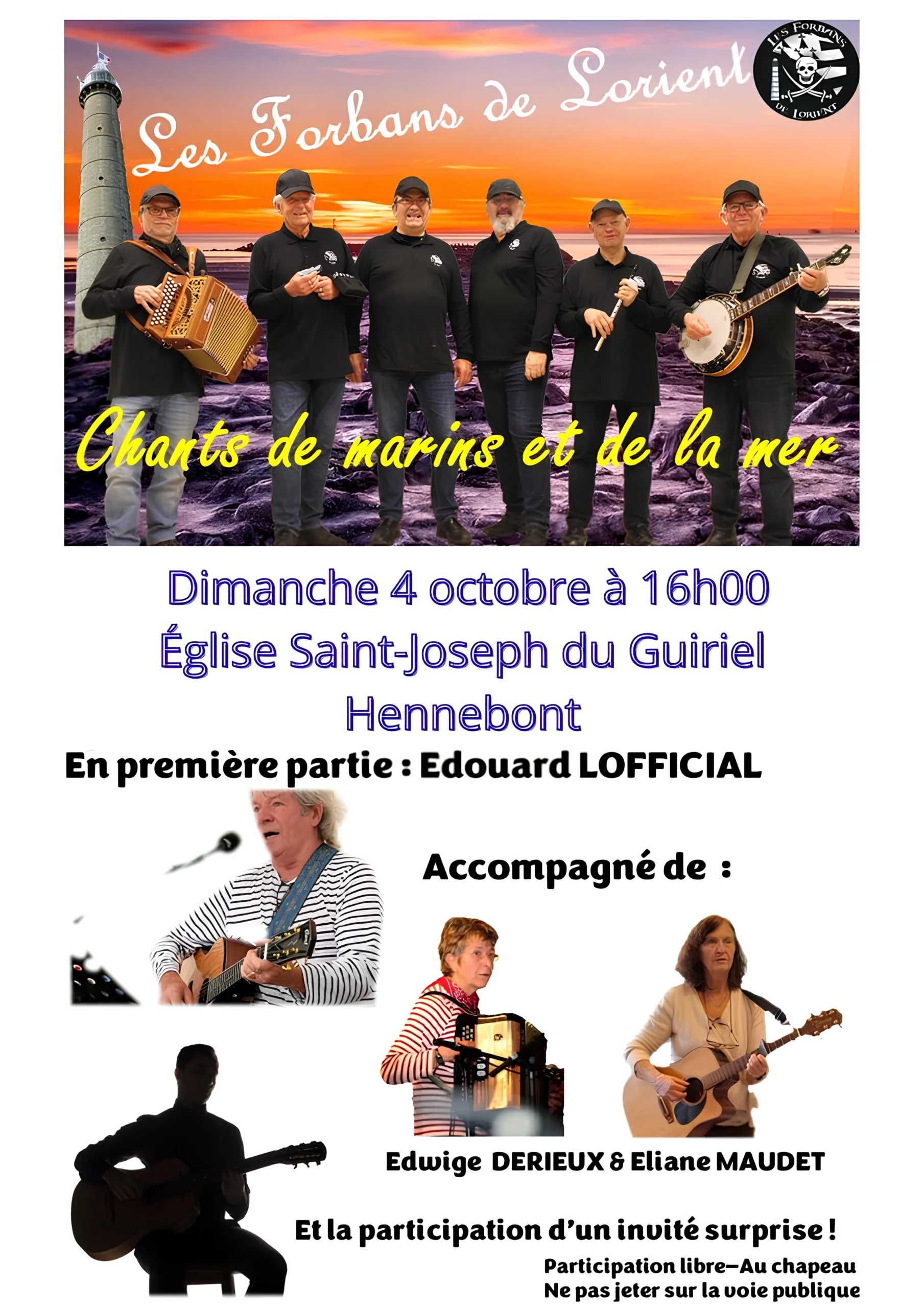 Affiche Le Guiriel Hennebont 4 oct